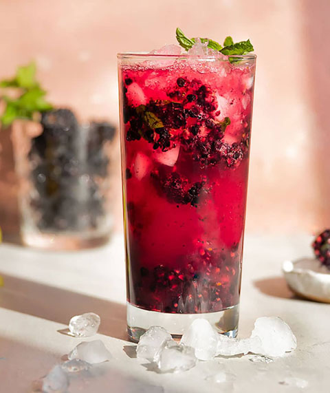 Mixed Berries Mojito